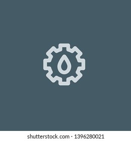 Settings vector icon. Settings concept stroke symbol design. Thin graphic elements vector illustration, outline pattern for your web site design, logo, UI. EPS 10.