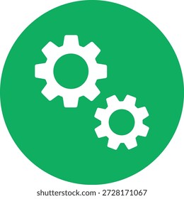 Ilustración de diseño de icono de Vector de Configuraciones
