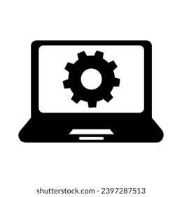 Settings vector icon. development vector icon. updates symbol. repair logo.