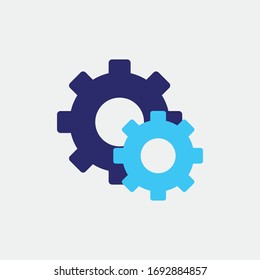 settings vector icon gear configure and fix icon