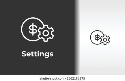 Settings Vector, Icon Or Logo Sign Isolated Symbol Illustration
