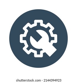 Settings Vector icon which is suitable for commercial work and easily modify or edit it

