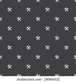 settings, vector seamless pattern, Editable can be used for web page backgrounds, pattern fills  