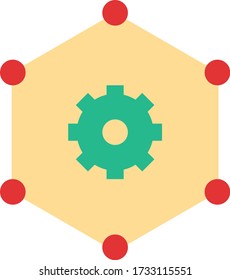 settings wheel illustration vector design
