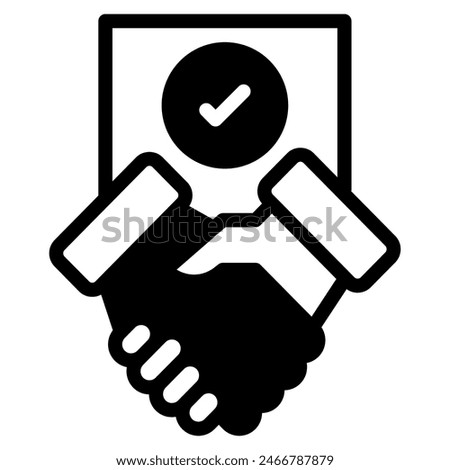 Settlement icon for web, app, infographic, etc
