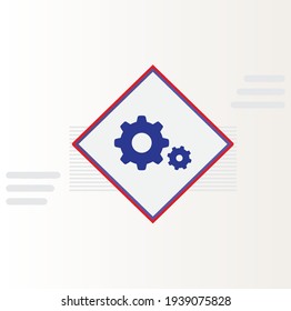 Setup Guide icon isolated background