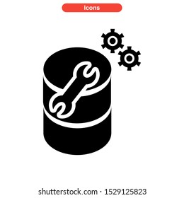 setup icon isolated sign symbol vector illustration - high quality black style vector icons
