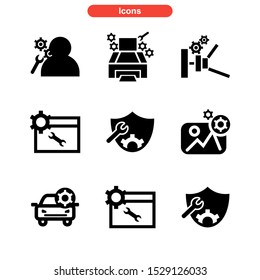 setup icon isolated sign symbol vector illustration - Collection of high quality black style vector icons
