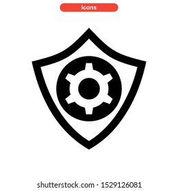 setup icon isolated sign symbol vector illustration - high quality black style vector icons
