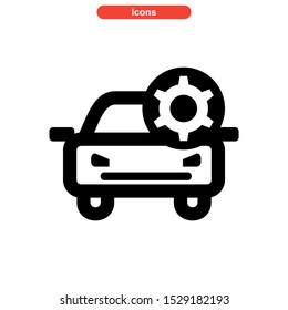 setup icon isolated sign symbol vector illustration - high quality black style vector icons

