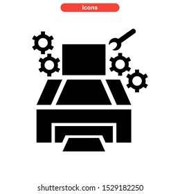 setup icon isolated sign symbol vector illustration - high quality black style vector icons

