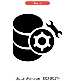 setup icon isolated sign symbol vector illustration - high quality black style vector icons
