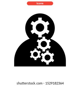setup icon isolated sign symbol vector illustration - high quality black style vector icons
