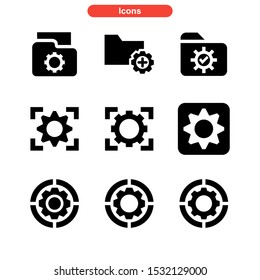 setup icon isolated sign symbol vector illustration - Collection of high quality black style vector icons

