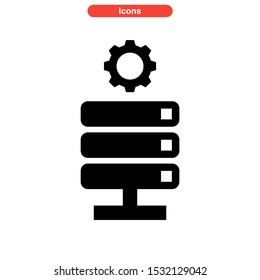 setup icon isolated sign symbol vector illustration - high quality black style vector icons
