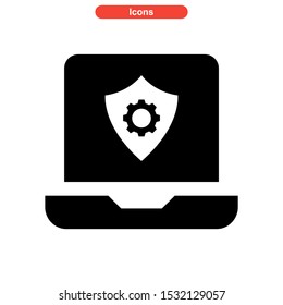 setup icon isolated sign symbol vector illustration - high quality black style vector icons
