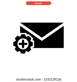 setup icon isolated sign symbol vector illustration - high quality black style vector icons
