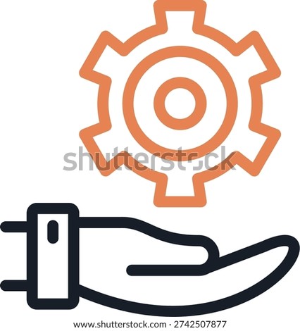 Setup Line Due Icon Design