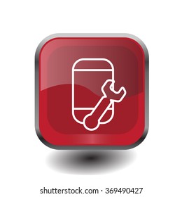 Setup smartphone icon