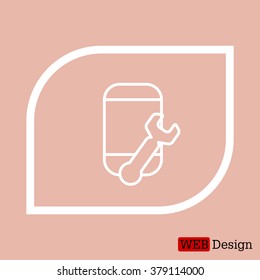 Setup smartphone icon