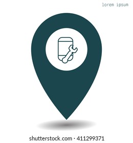 Setup smartphone icon