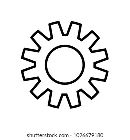 setups icon, tools icon, options icon, vector template