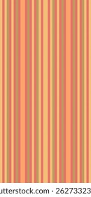 Setwork lines vertical stripe, kid vector texture fabric. 1ile seamless pattern background textile in orange and red colors palette.