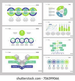 Seven Banking Slide Templates Set