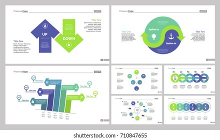 Seven Banking Slide Templates Set