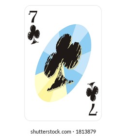 seven of clubs