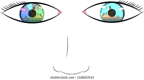 Seven Color eyes 