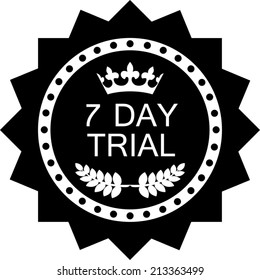 Seven Day Trial Icon