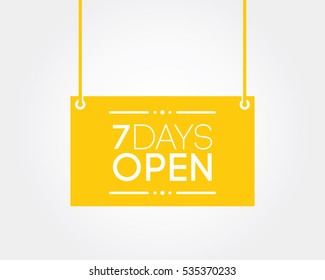Seven days open