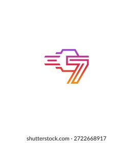 Seven fixes logo idea concept.
