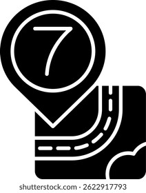 Seven Line vector Icon Design