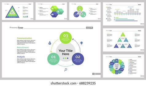 Seven Logistics Slide Templates Set