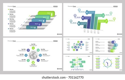 Seven Logistics Slide Templates Set