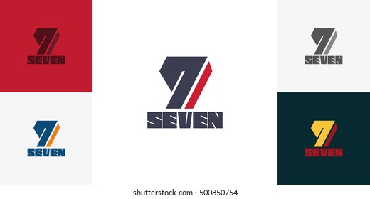 seven logo color pack