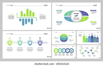 Seven Management Slide Templates Set