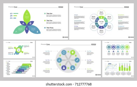 Seven Management Slide Templates Set