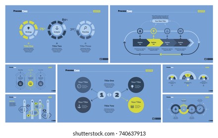 Seven Management Slide Templates Set