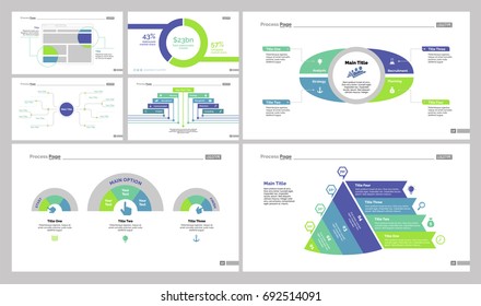 Seven Marketing Slide Templates Set