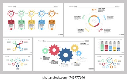 Seven Marketing Slide Templates Set