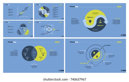 Seven Planning Slide Templates Set