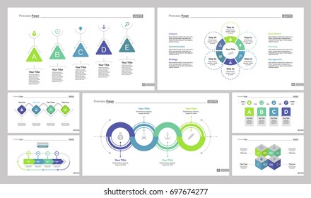 Seven Production Slide Templates Set