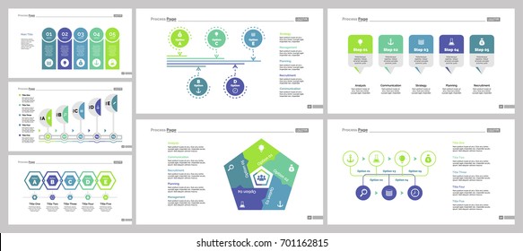 Seven Production Slide Templates Set