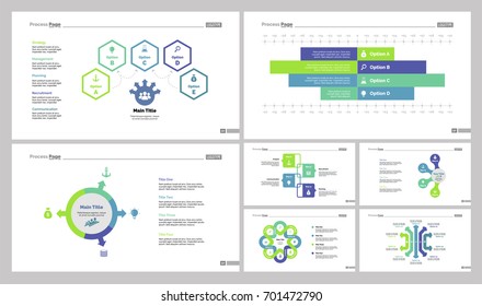 Seven Production Slide Templates Set