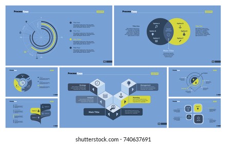 Seven Production Slide Templates Set