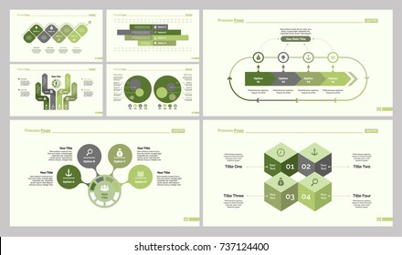 Seven Research Slide Templates Set