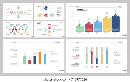 Seven Research Slide Templates Set